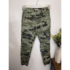 Hili lotin 0 High Rise Camo Denim Jeans Skinny NWOT